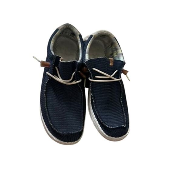 Hey Dude Men's Wally Sox Charcoal Men's slip on loafers lightweight size 11 - Picture 1 of 10